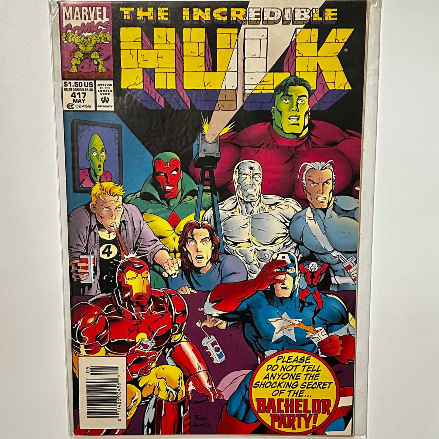 The Incredible Hulk #417 Newsstand