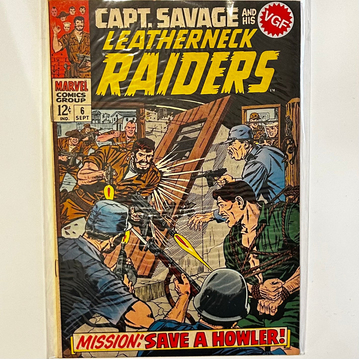 Captain Savage and his Leatherneck Raiders #6