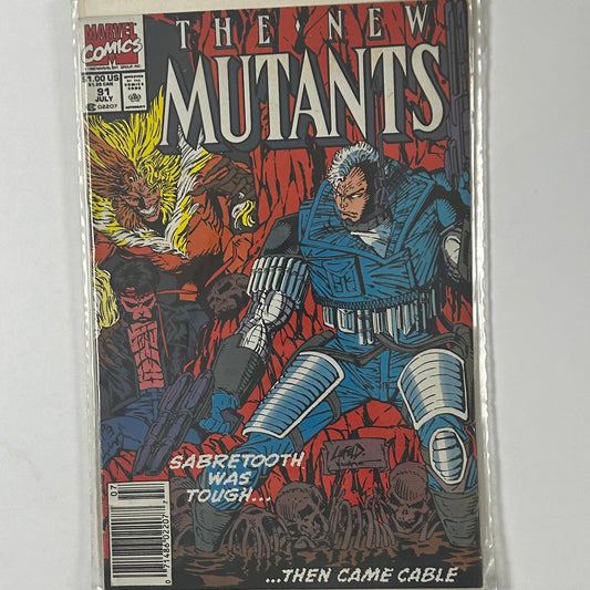 New Mutants #91 Newsstand