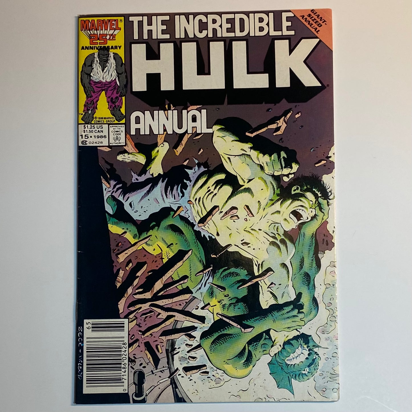 Hulk Annual #15 newsstand