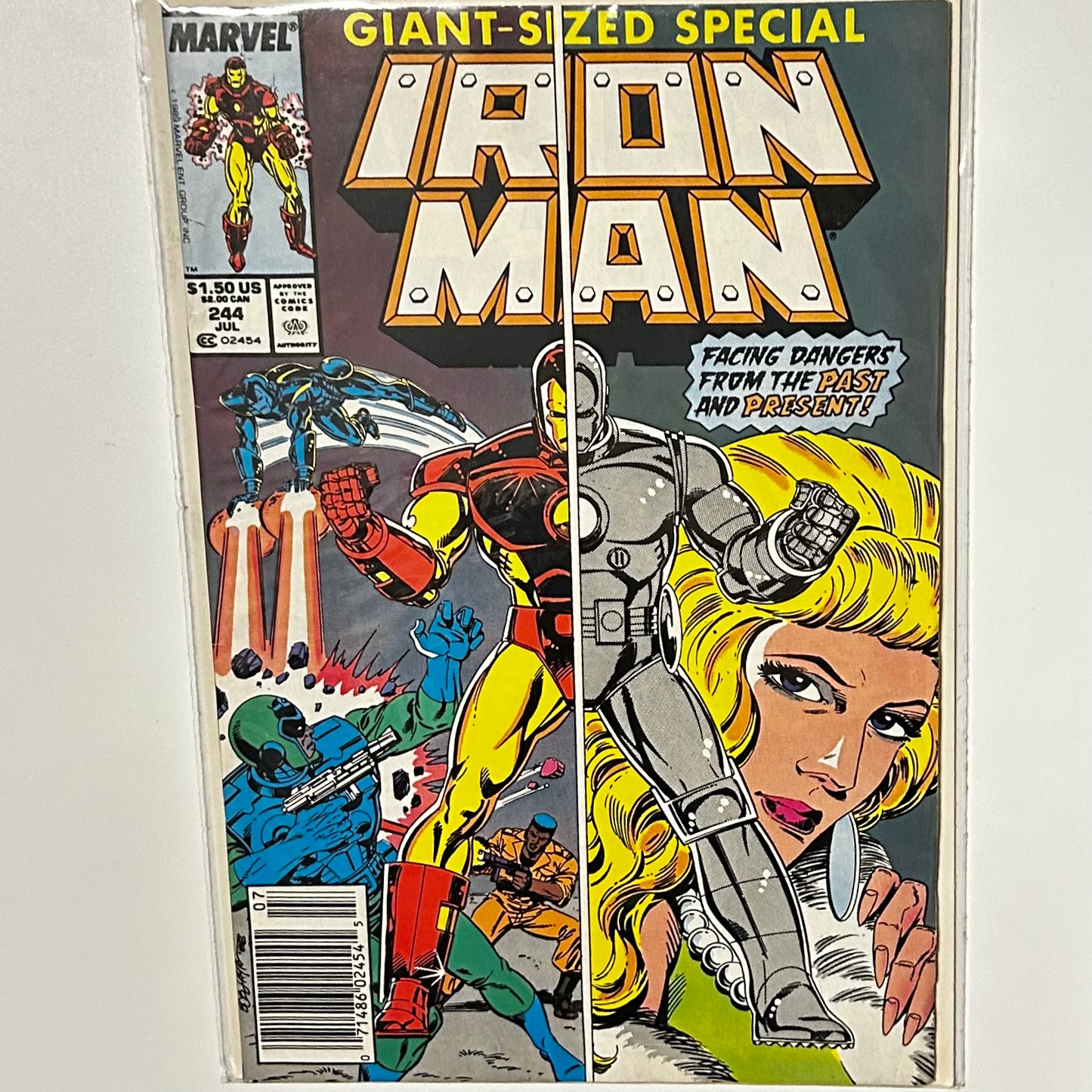 Iron Man #244 Newsstand