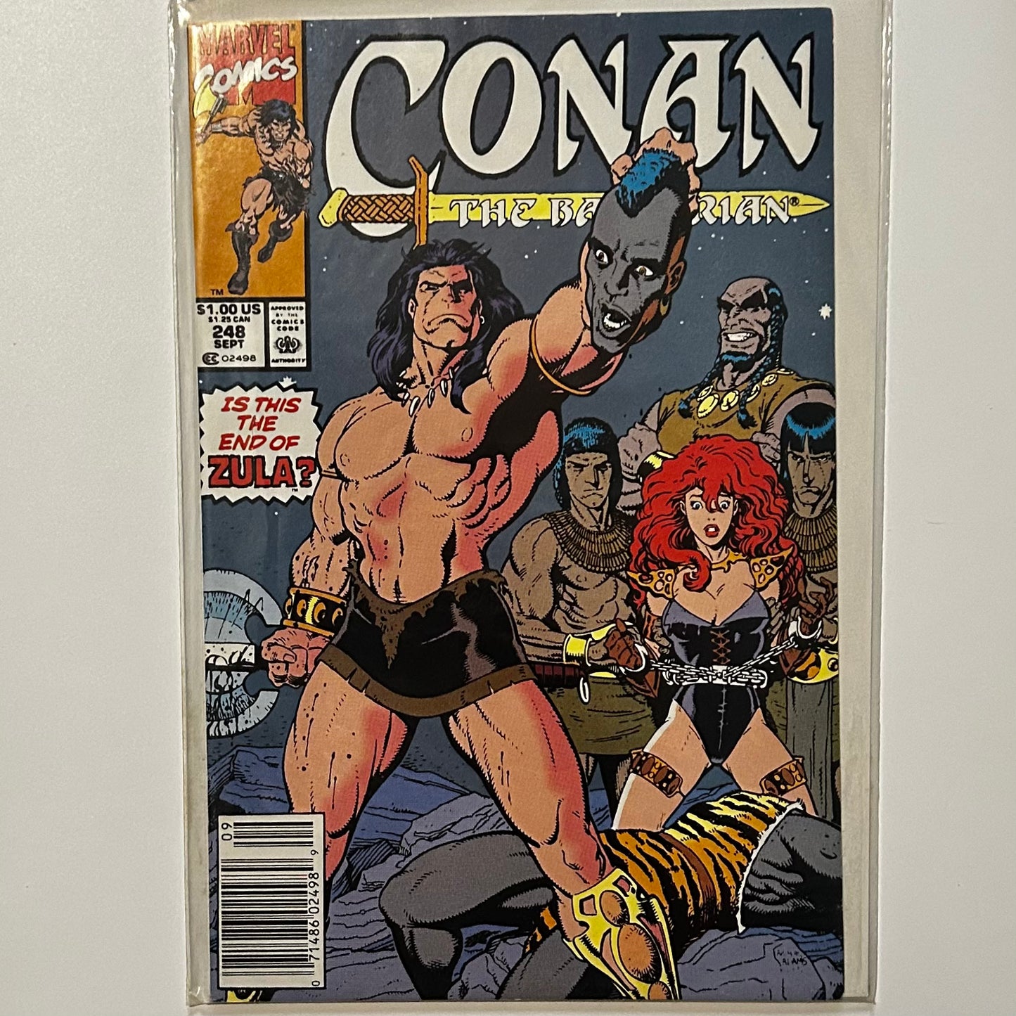 Conan the Barbarian #248 Newsstand