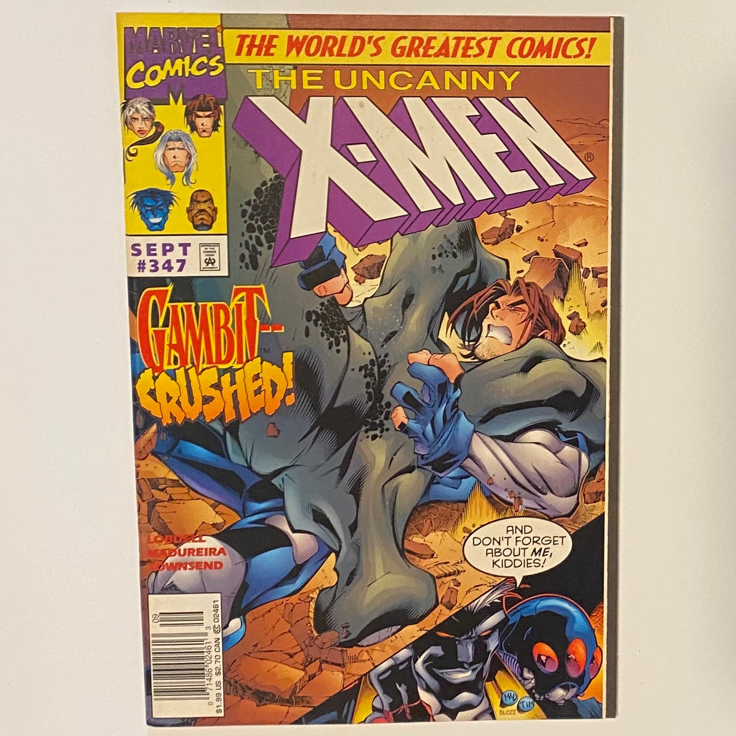 The Uncanny X-men #347 Newsstand