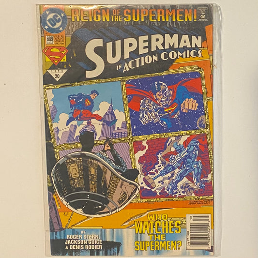 Action Comics #689 Newsstand