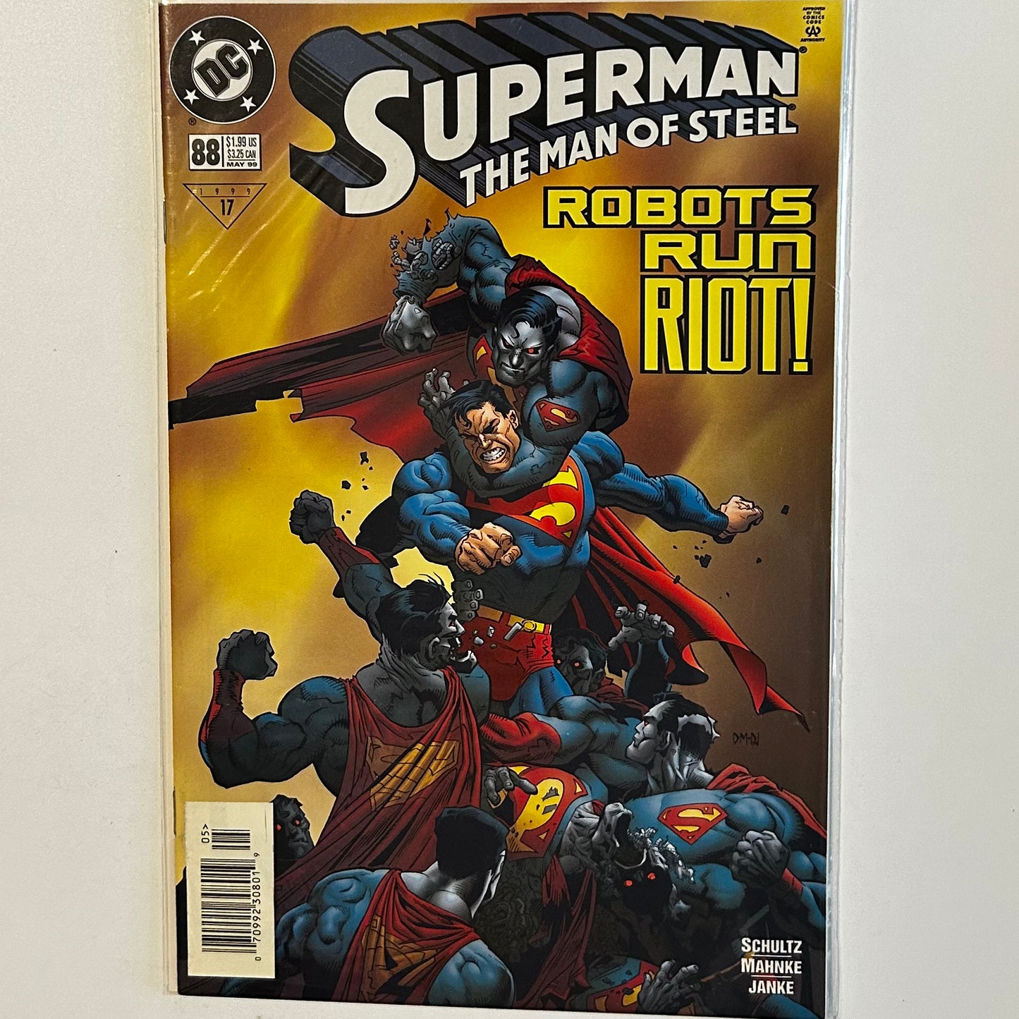 Superman Man of Steel #88 Newsstand