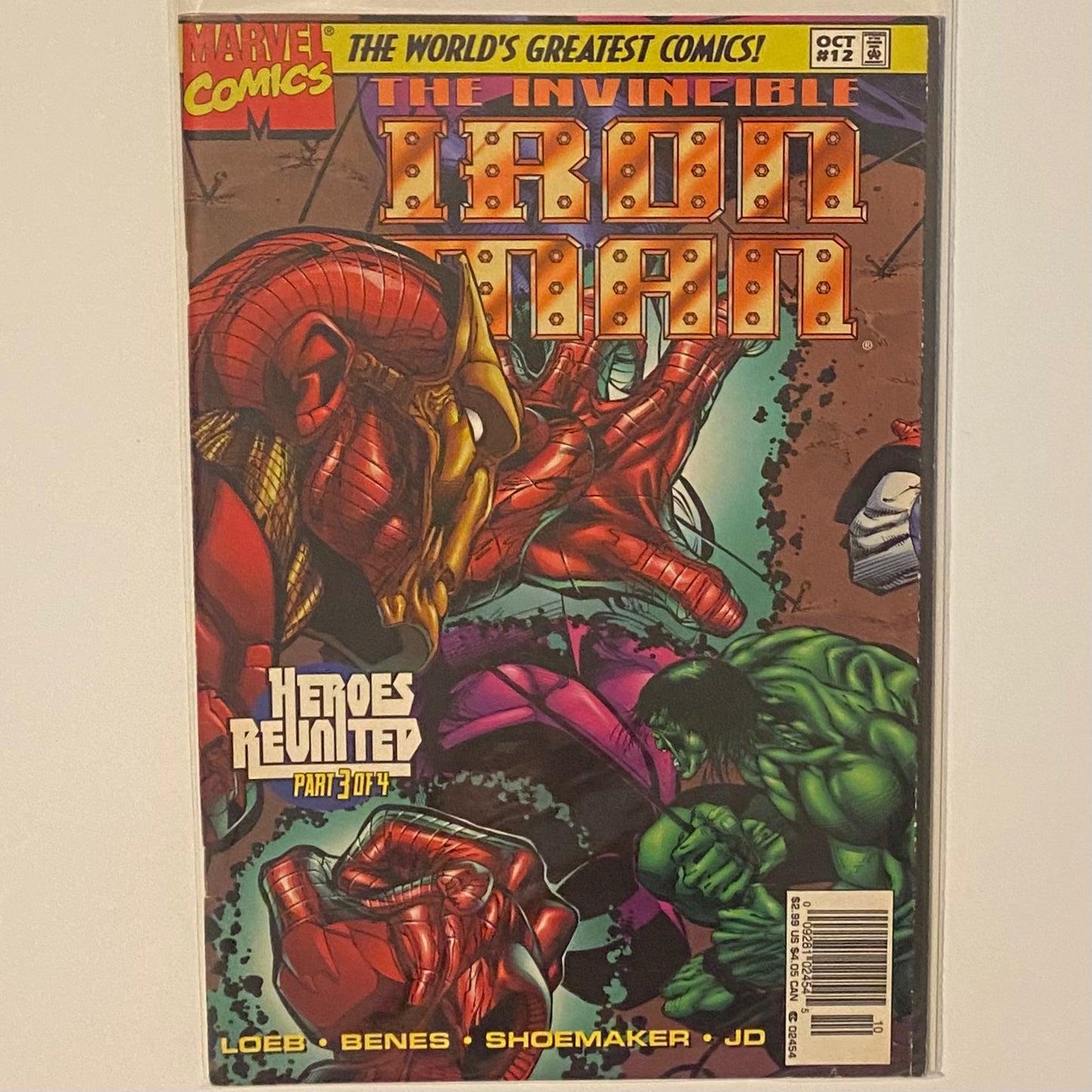 Iron Man Volume 2 #12 Newsstand