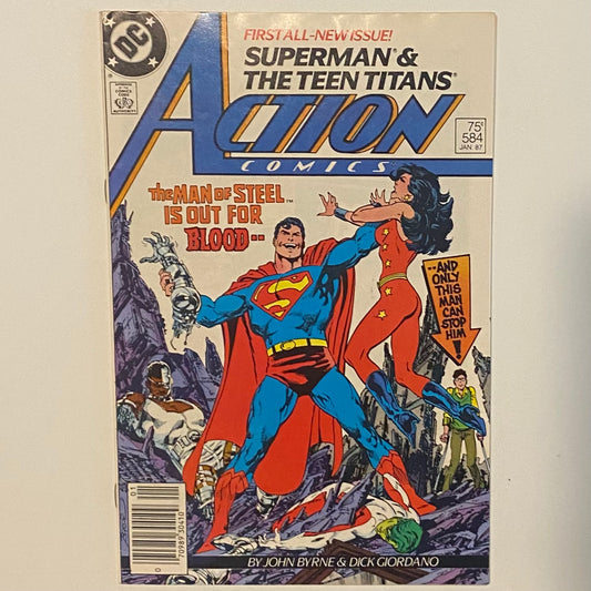 Action Comics #584 Newsstand