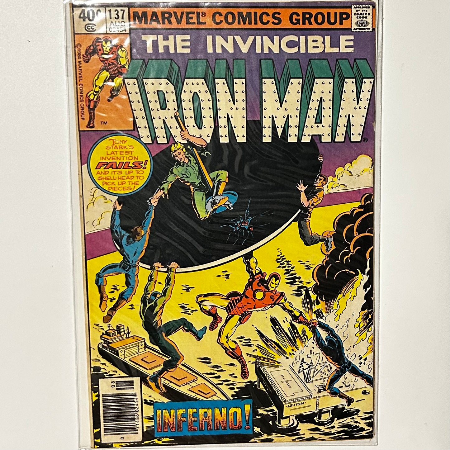 Iron Man #137 Newsstand
