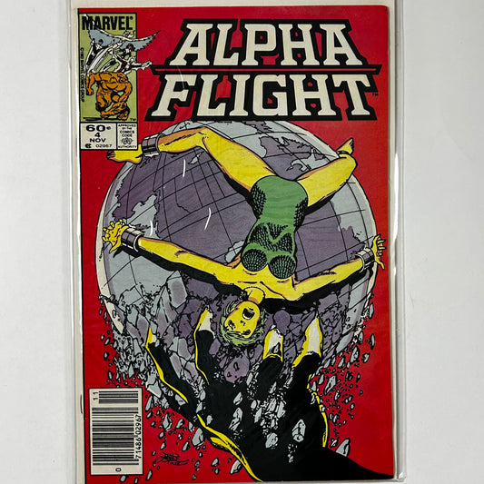 Alpha Flight #4 Newsstand