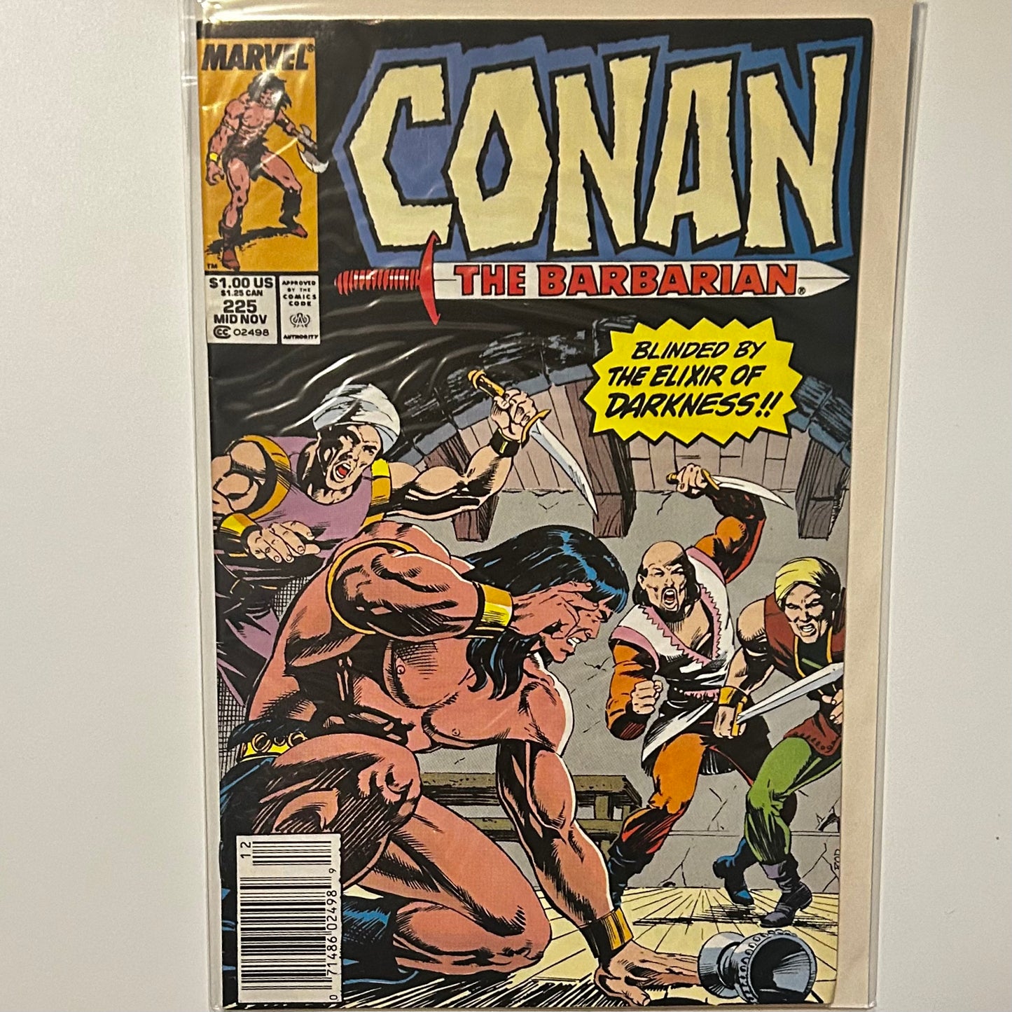 Conan the Barbarian #225 Newsstand