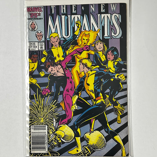 New Mutants #43 Newsstand