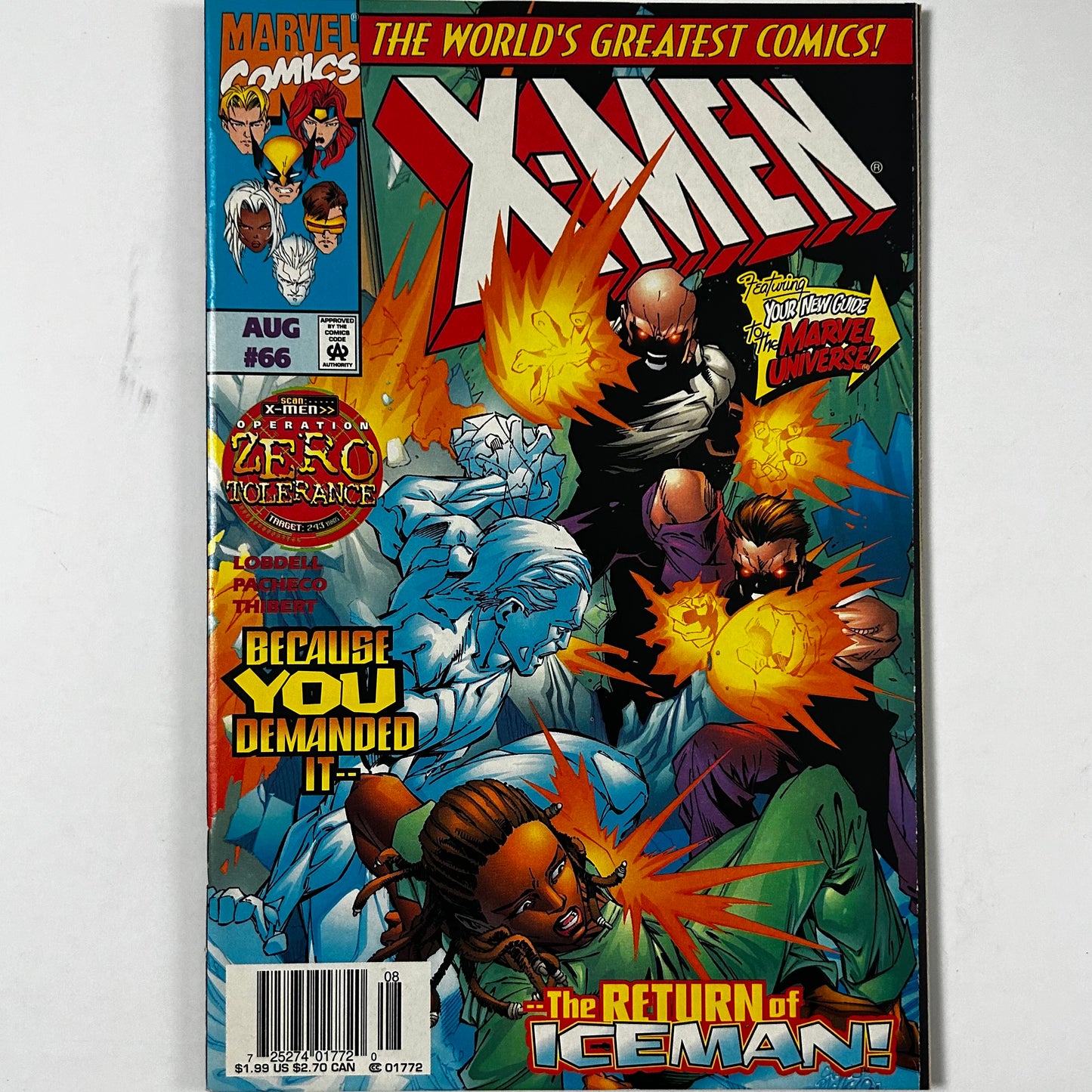 X-Men #66 Newsstand