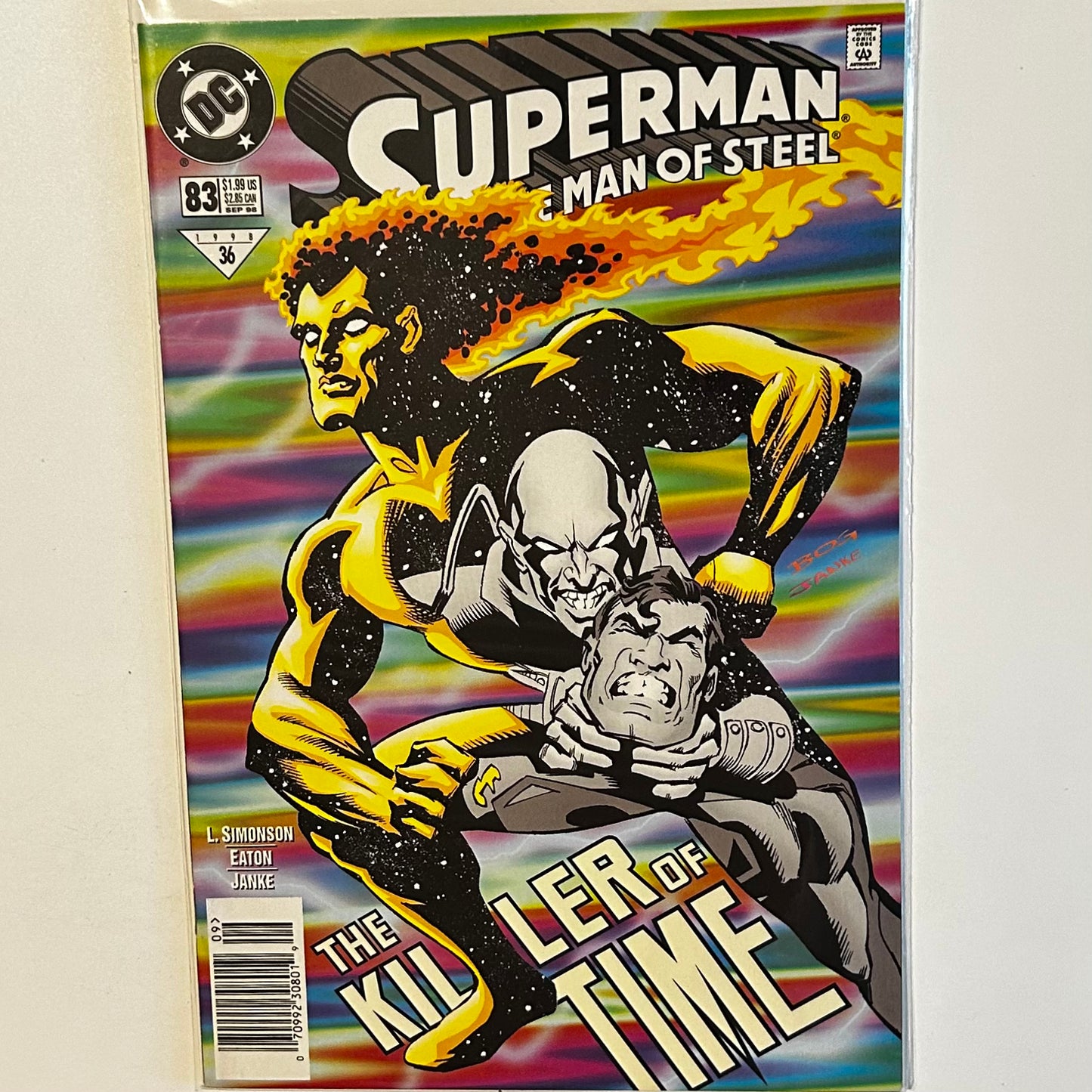 Superman Man of Steel #83 Newsstand