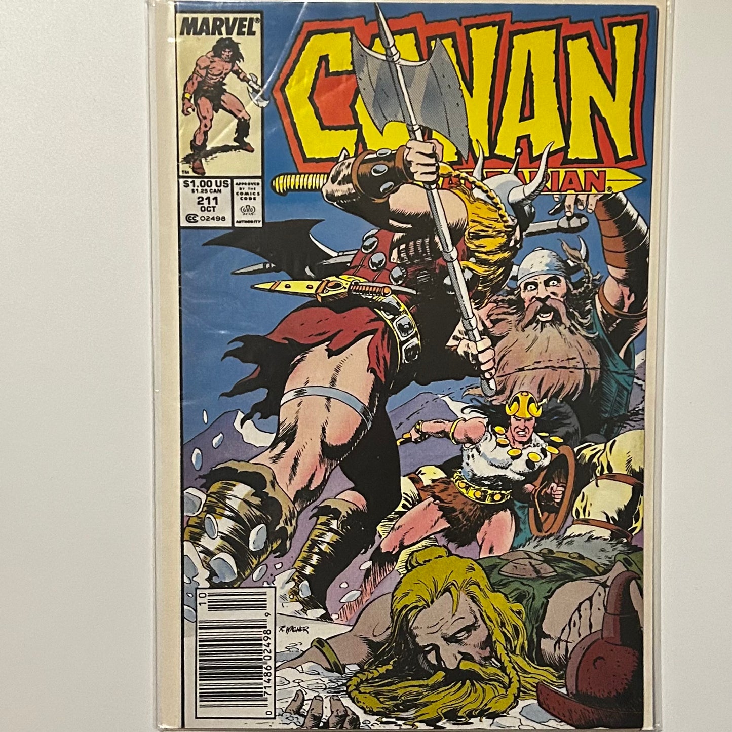 Conan the Barbarian #211 Newsstand