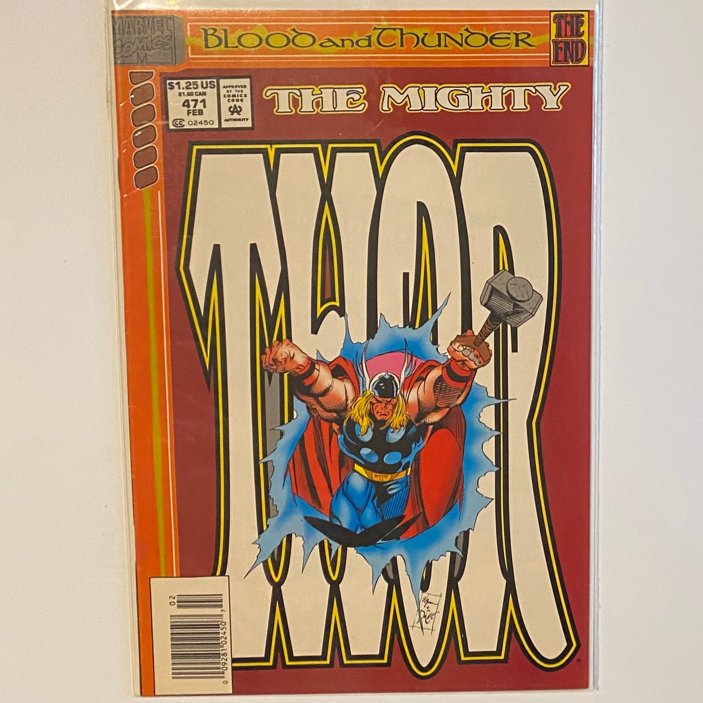 Thor #471 Newsstand