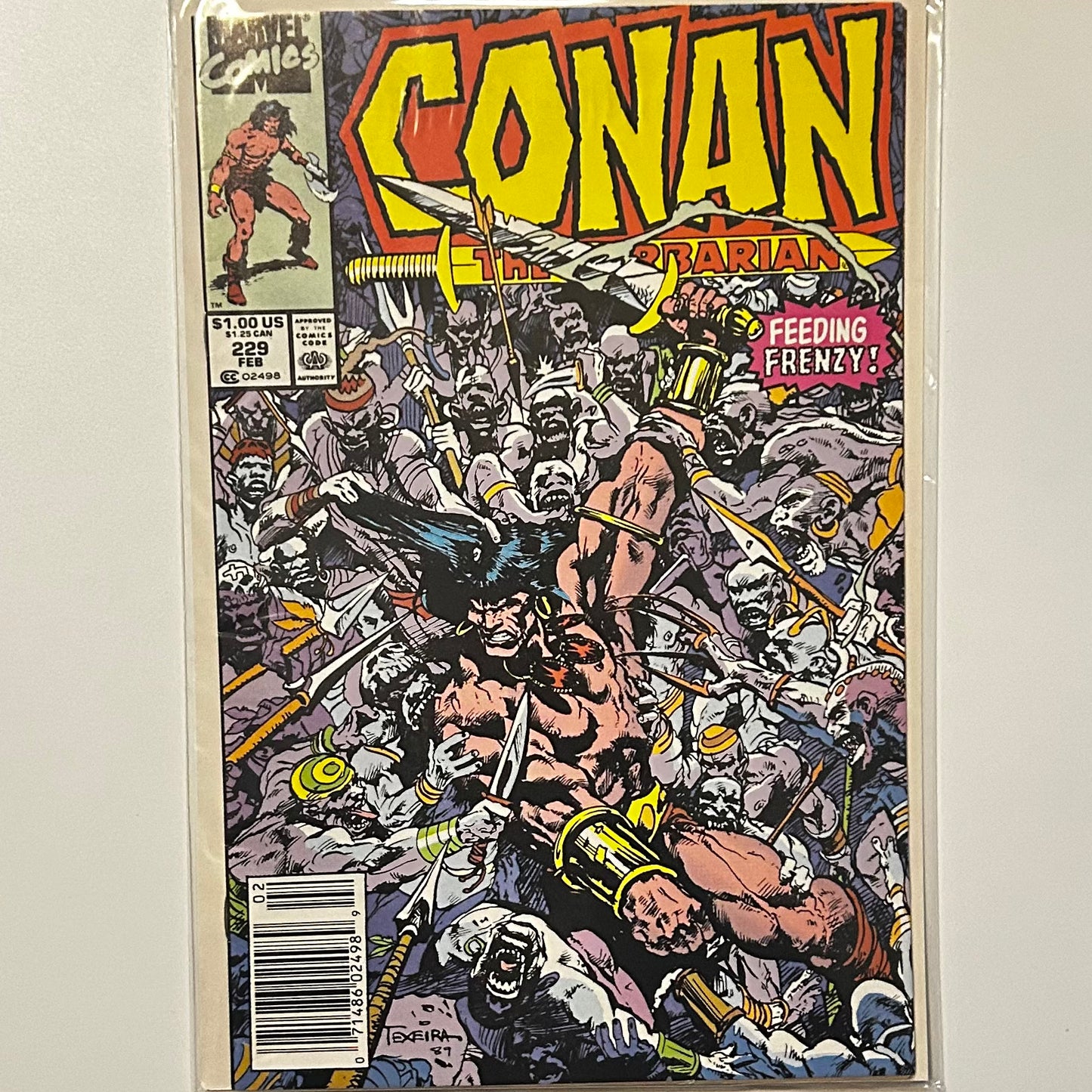 Conan the Barbarian #229 Newsstand