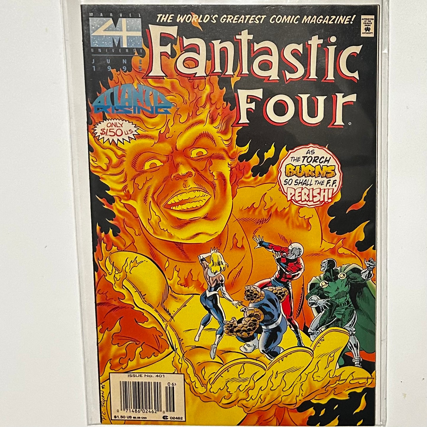 Fantastic Four #401 Newsstand