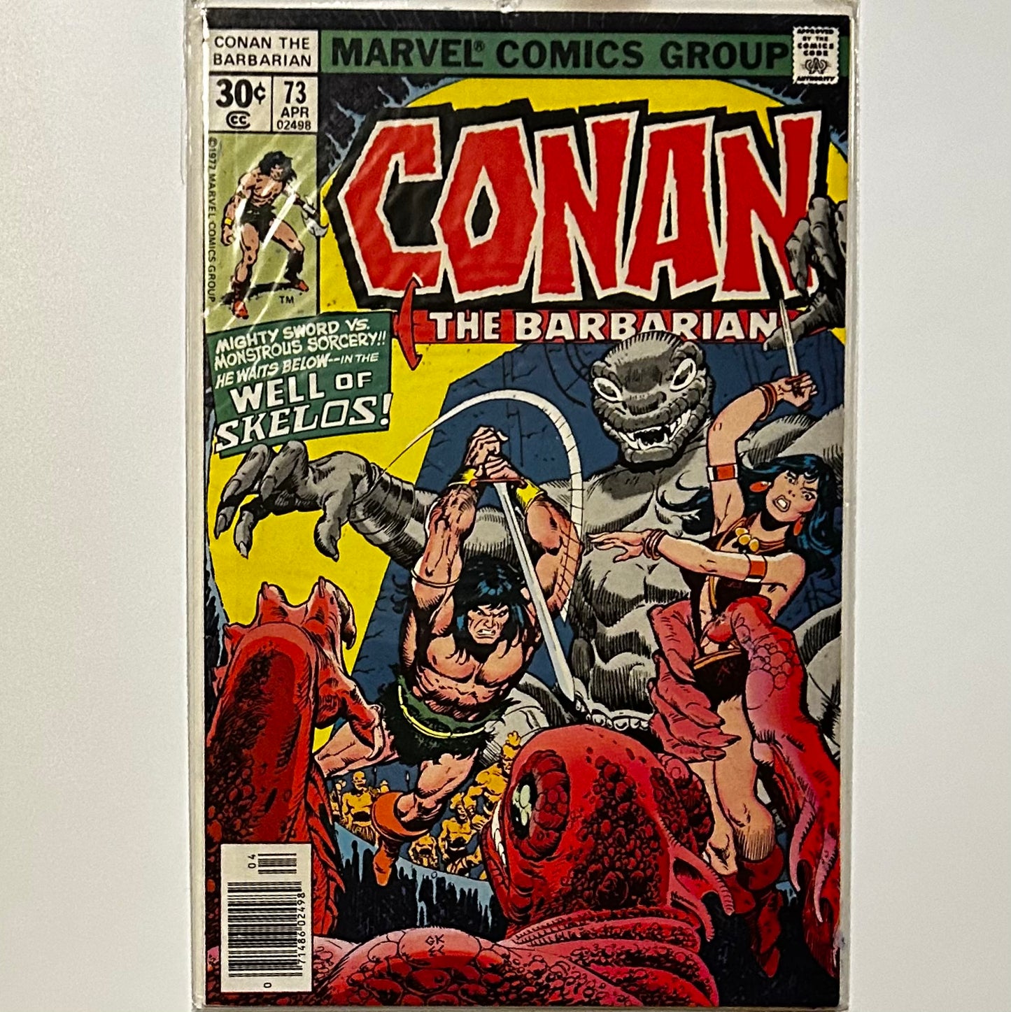Conan the Barbarian #73 Newsstand
