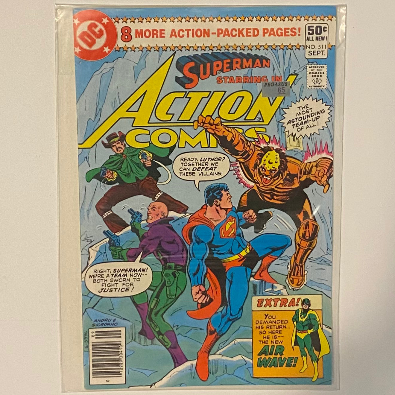 Action Comics #511 Newsstand