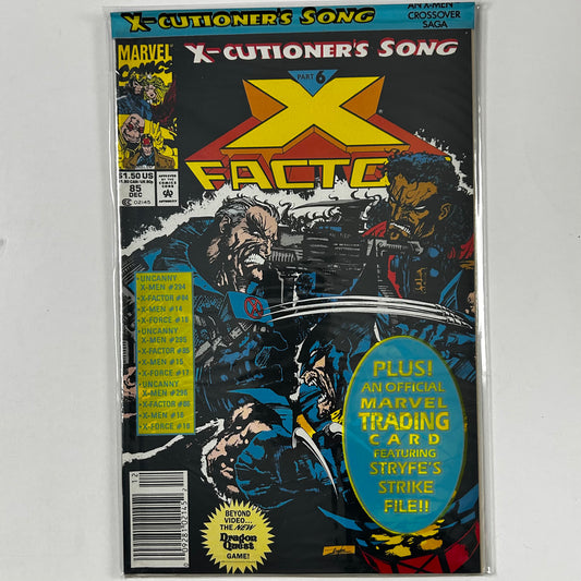 X-Factor #85 Newsstand Poly Bag