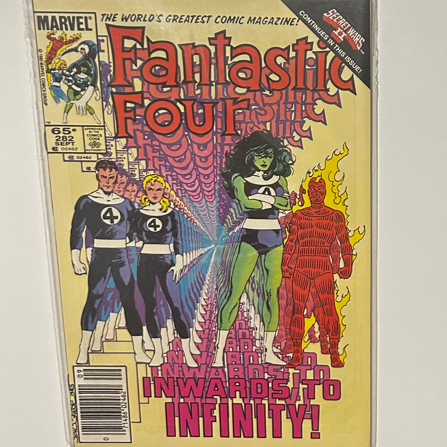 Fantastic Four #282 Newsstand