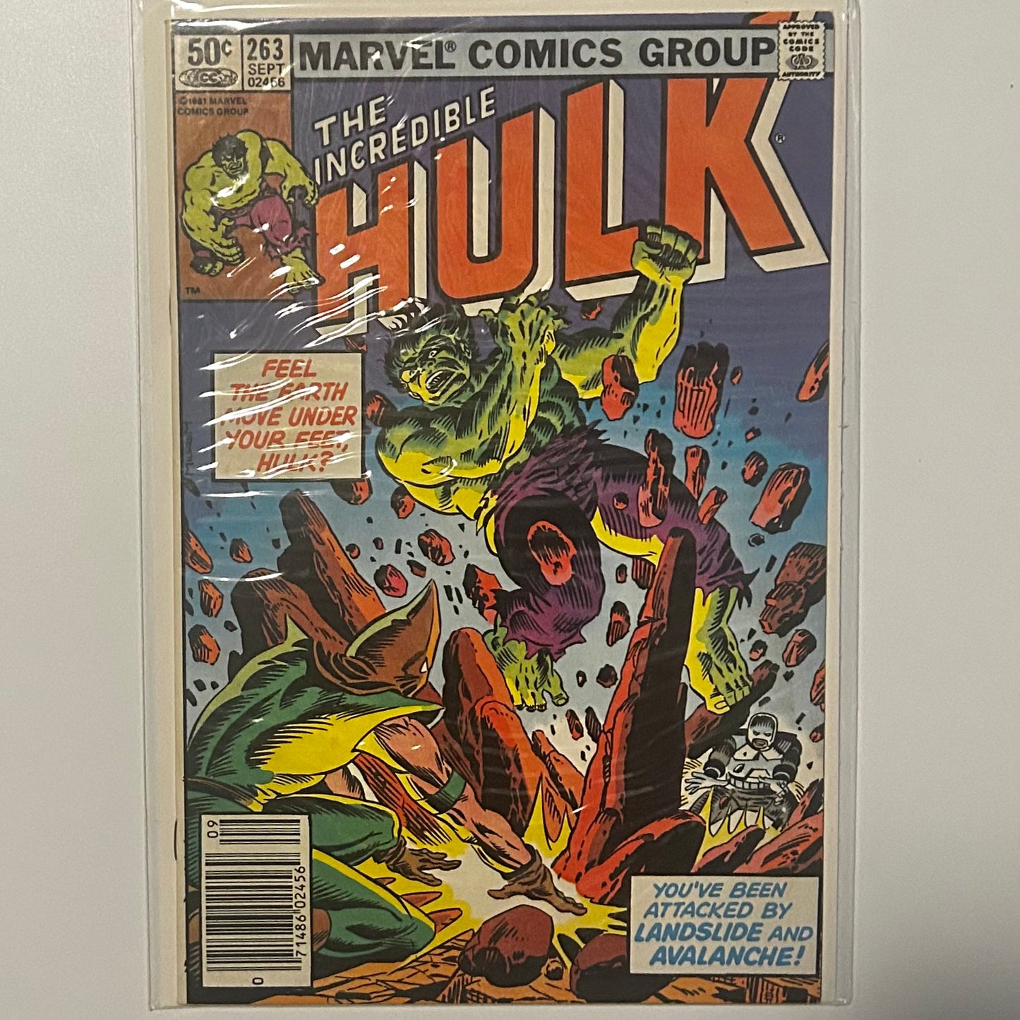 The Incredible Hulk #263 Newsstand