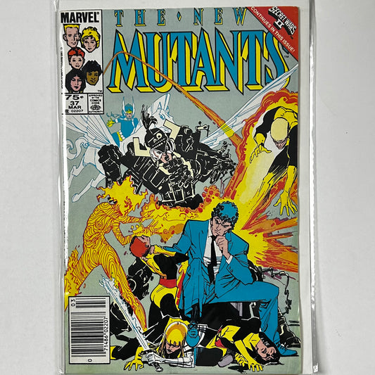New Mutants #37 Newsstand