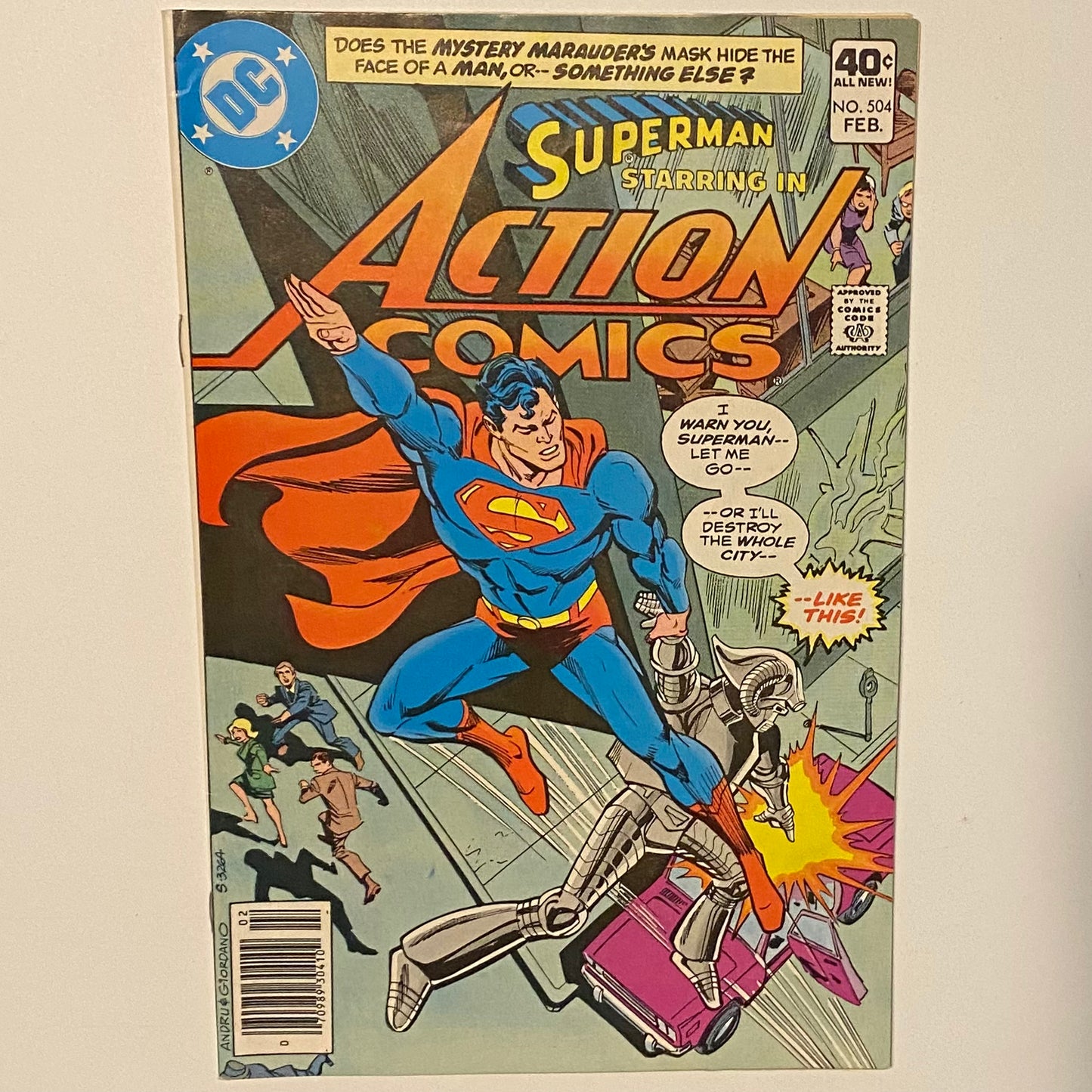 Action Comics #504 Newsstand