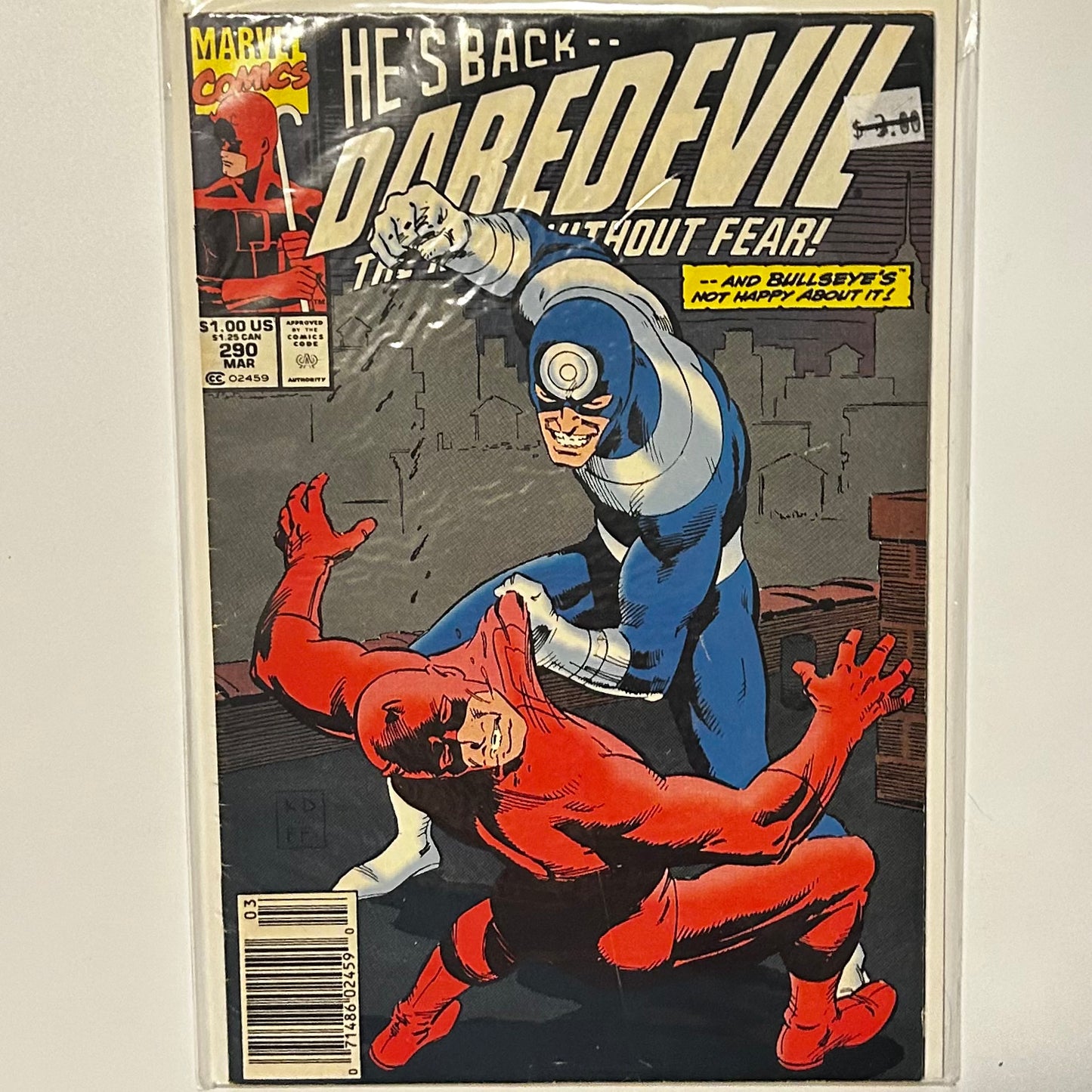 Daredevil #290 Newsstand