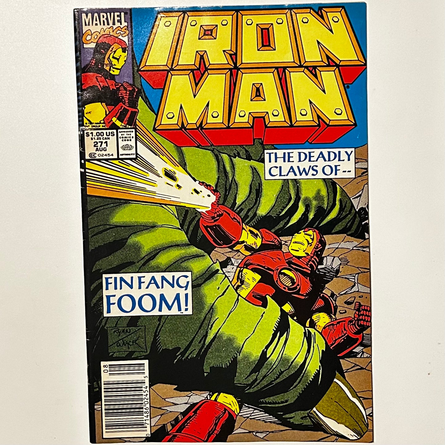 Iron Man #271 Newsstand