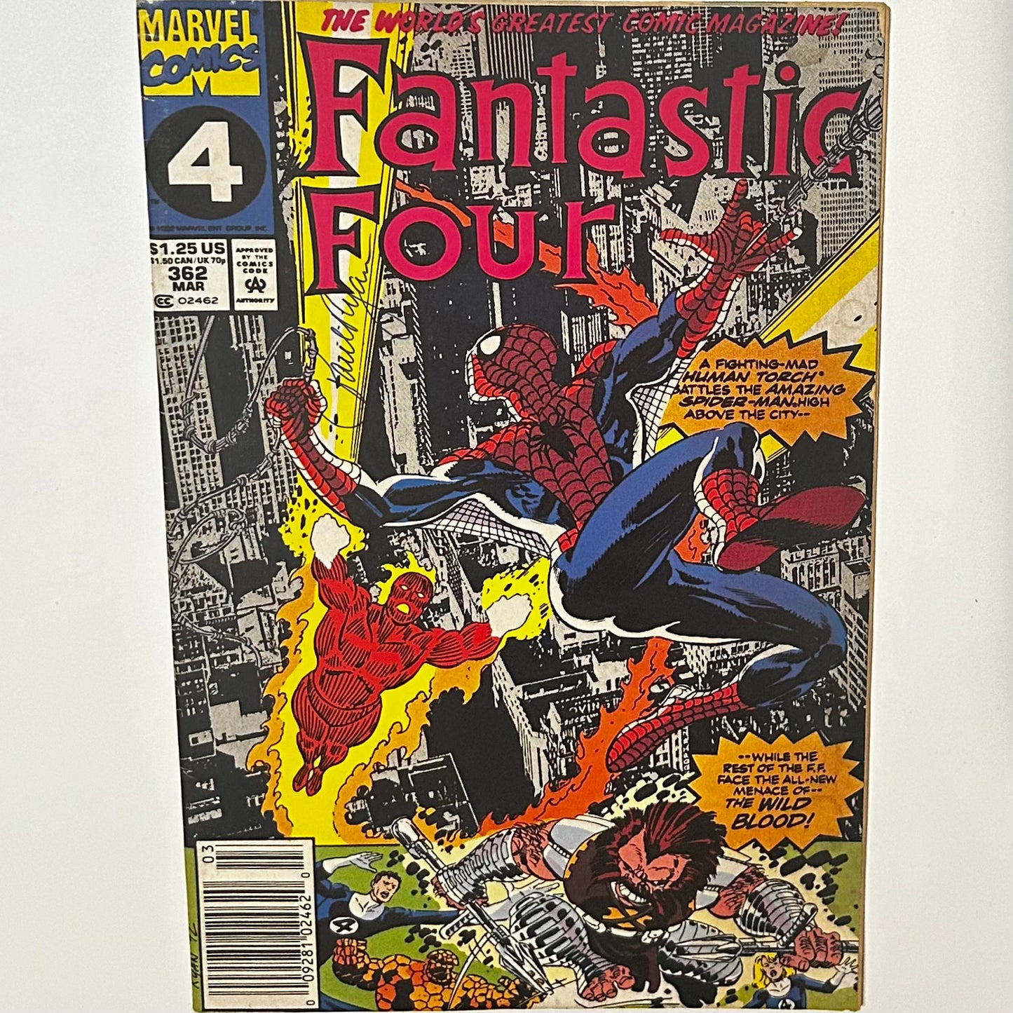 Fantastic Four #362 Newsstand