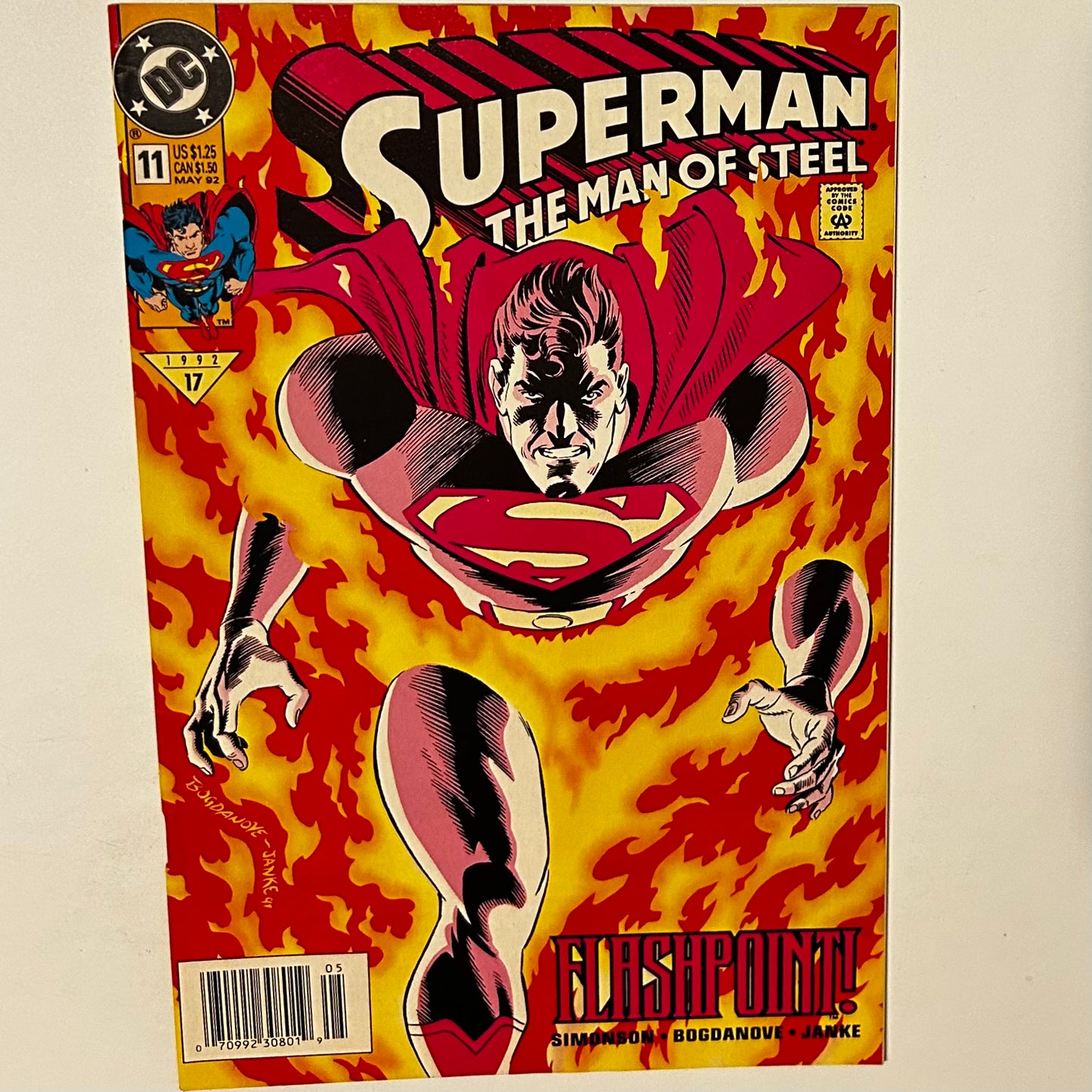 Superman Man of Steel #11 Newsstand