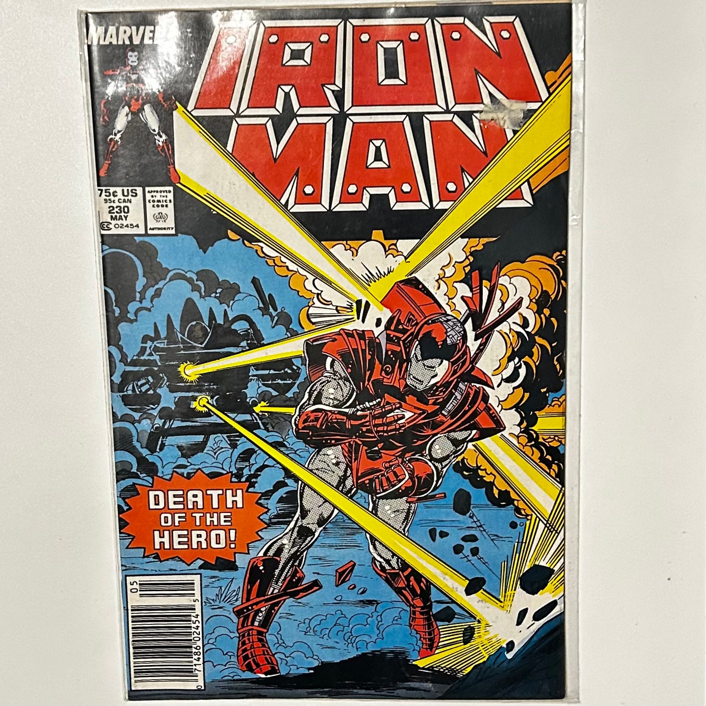 Iron Man #230 Newsstand