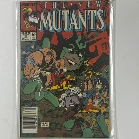 New Mutants #78 Newsstand