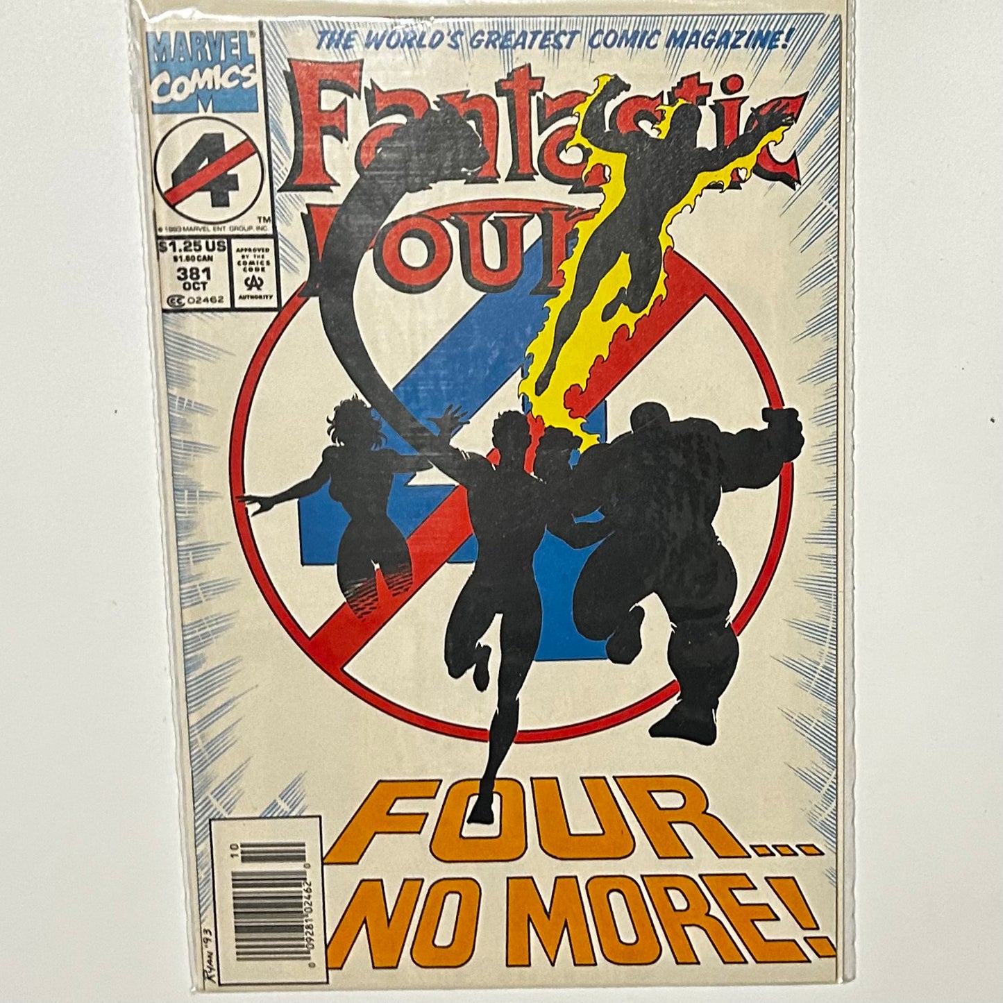 Fantastic Four #381 Newsstand