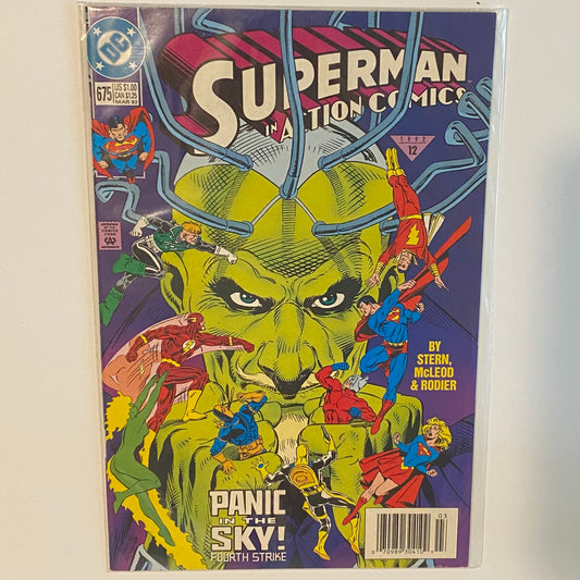 Action Comics #675 Newsstand