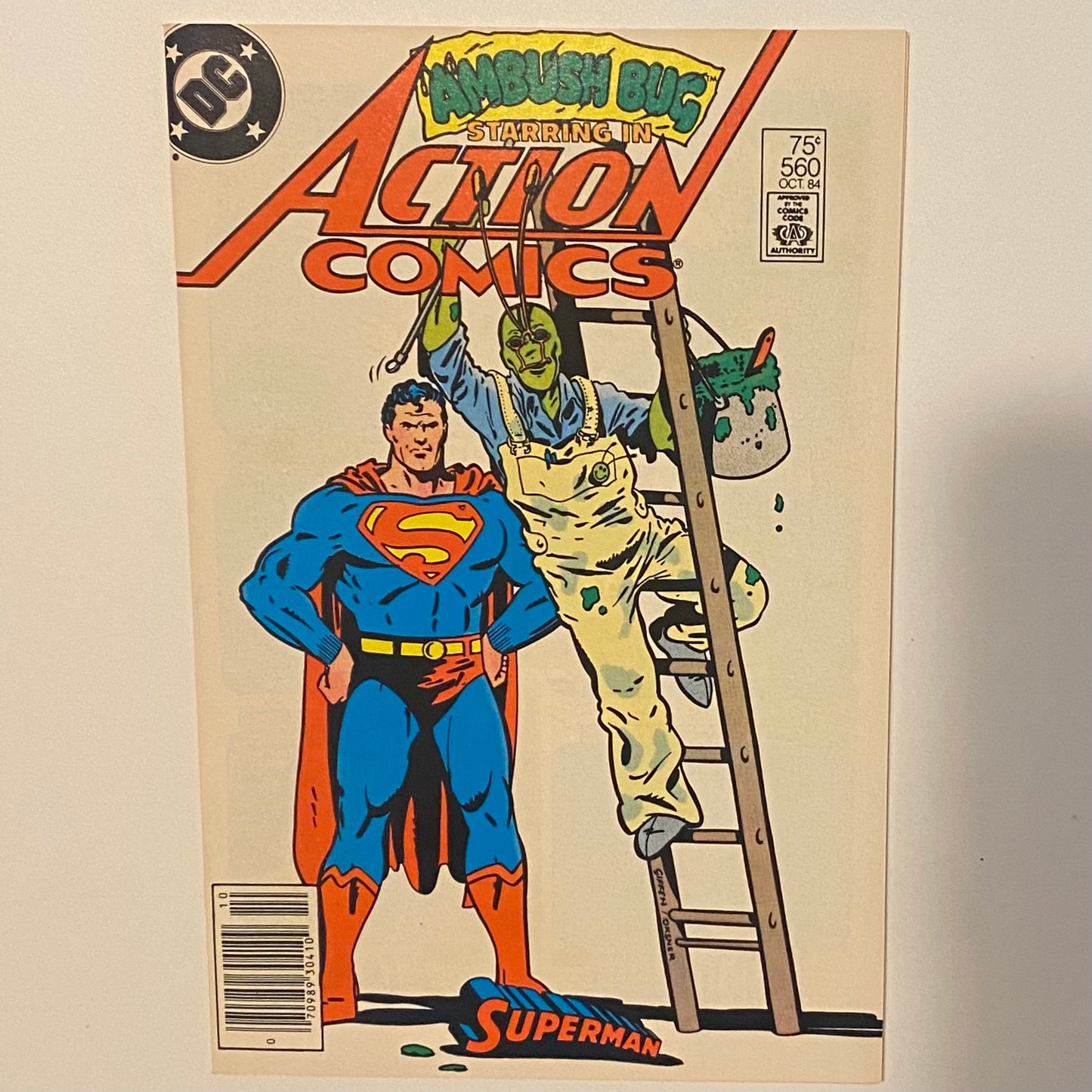 Action Comics #560 Newsstand