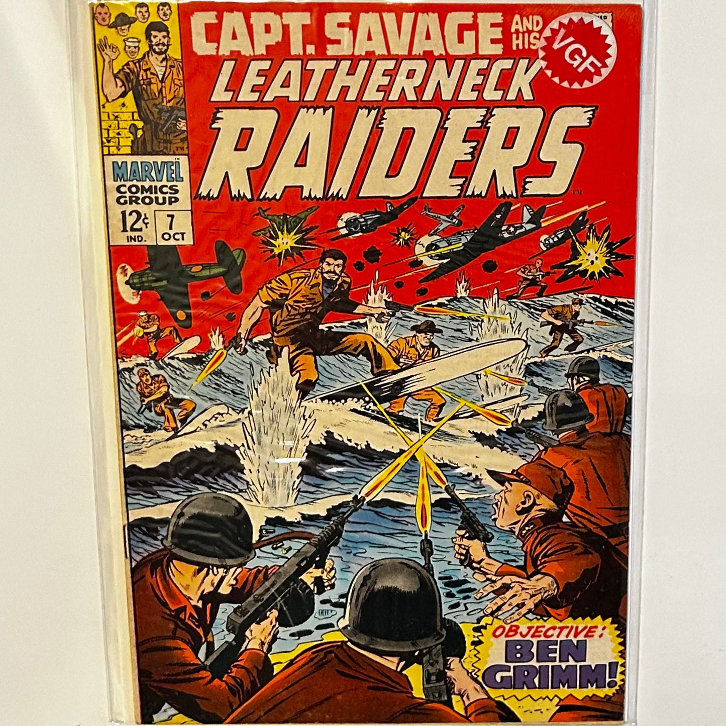 Captain Savage and his Leatherneck Raiders #7