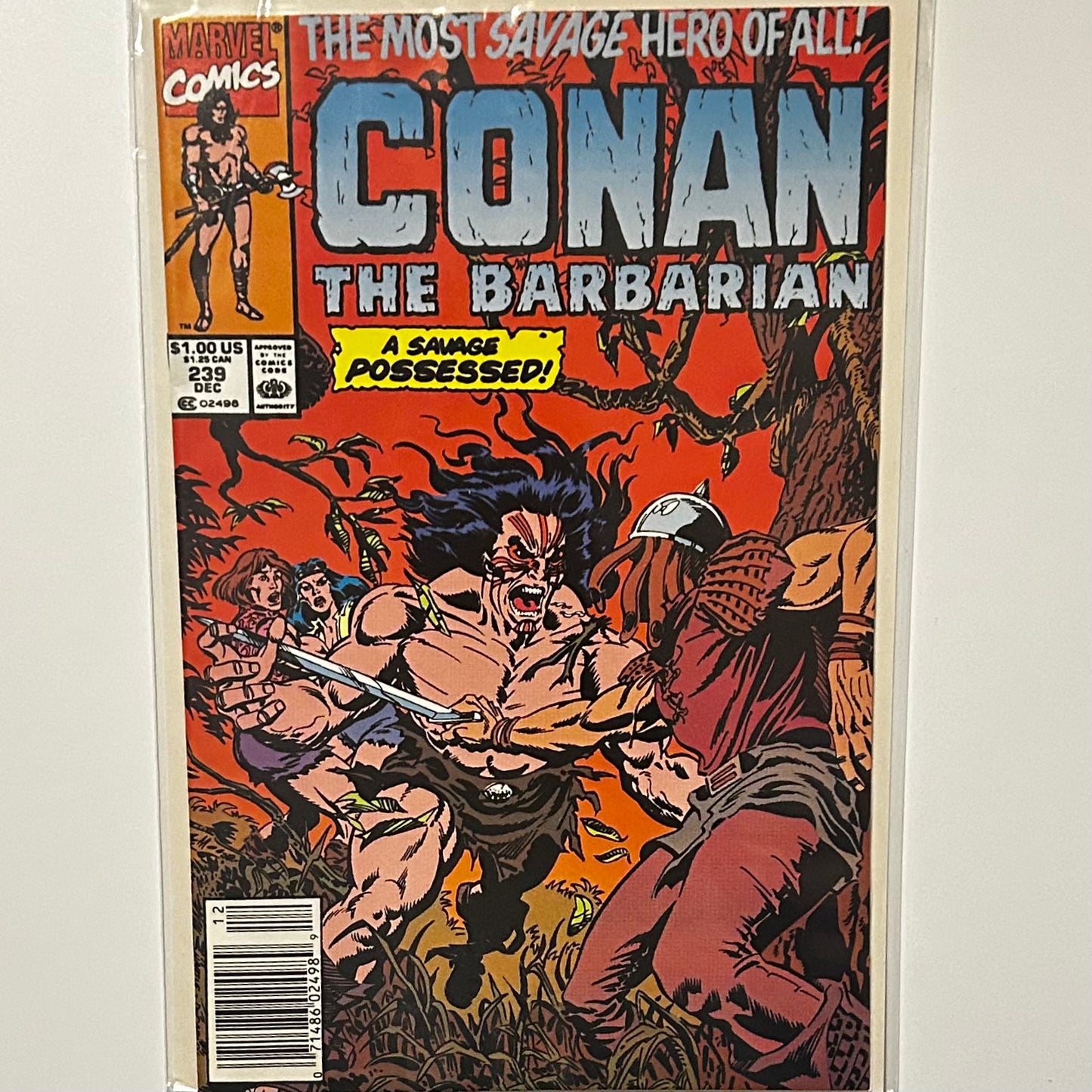 Conan the Barbarian #239 Newsstand