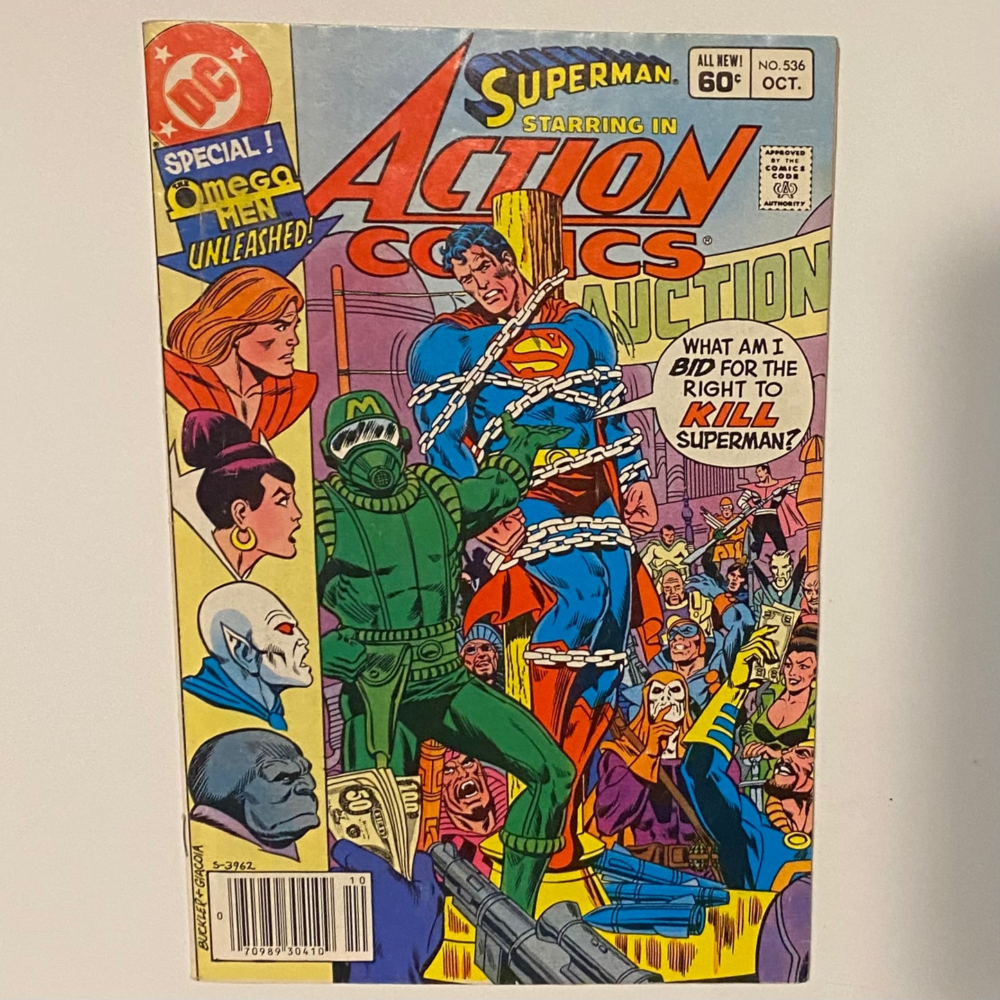 Action Comics #536 Newsstand
