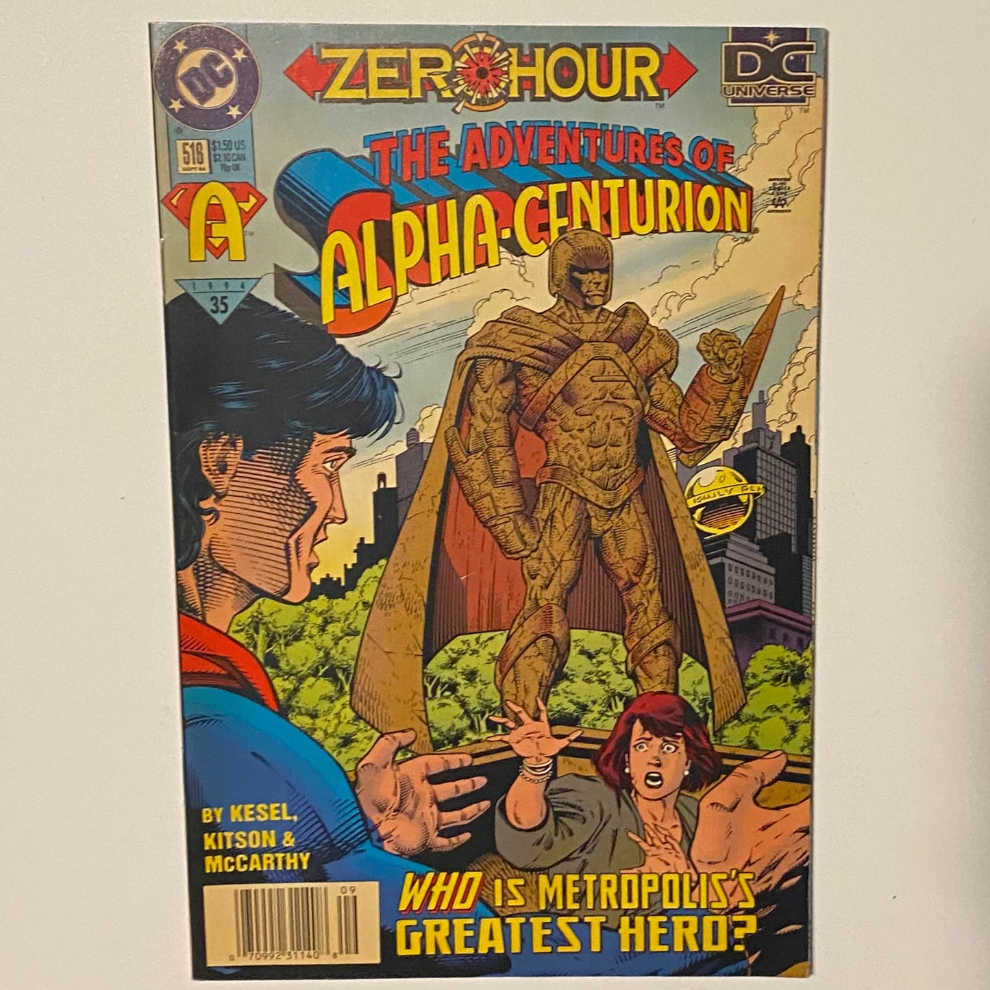 Superman #518 Newsstand