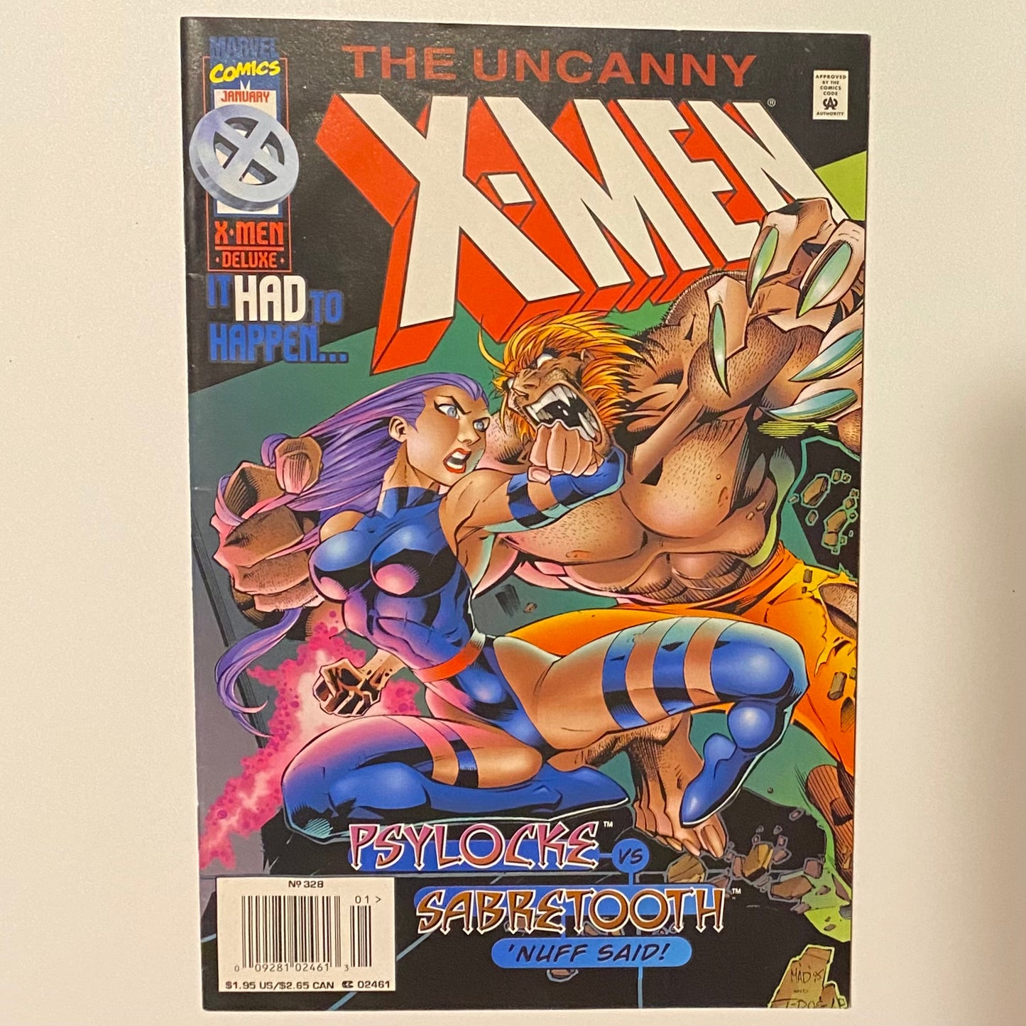 The Uncanny X-men #328 Newsstand