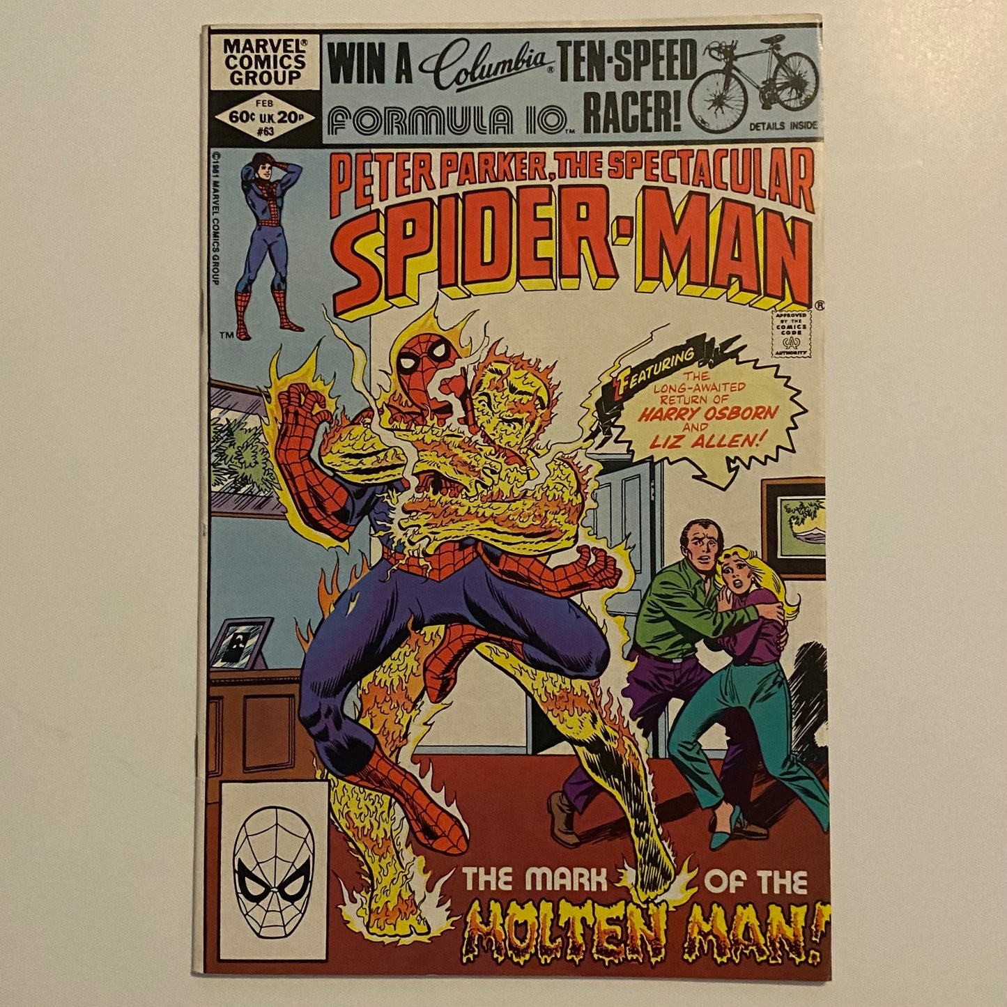 Peter Parker The Spectacular Spider-Man #63