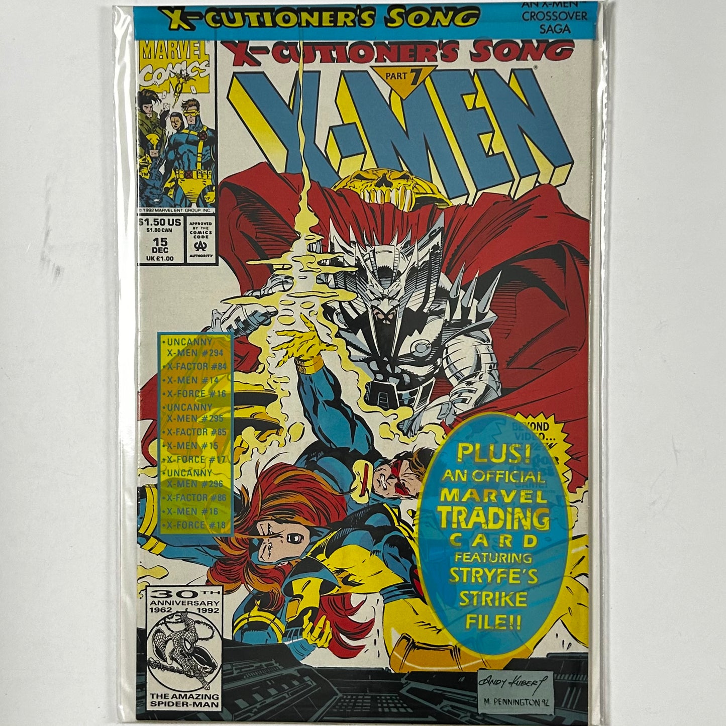 X-Men #15 Poly bag