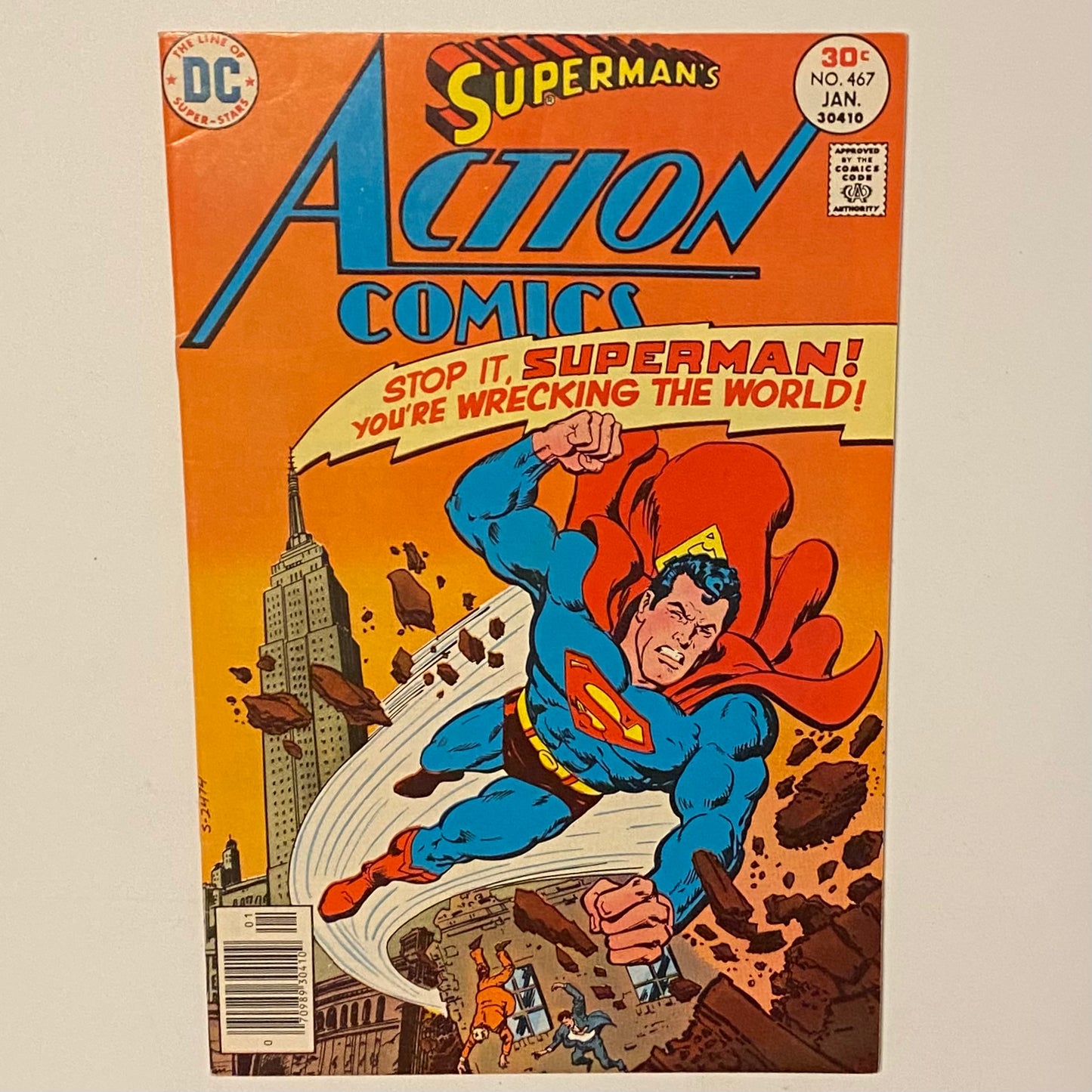 Action Comics #467 Newsstand