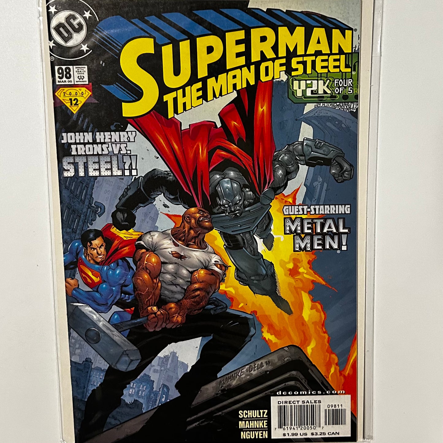 Superman Man of Steel #98