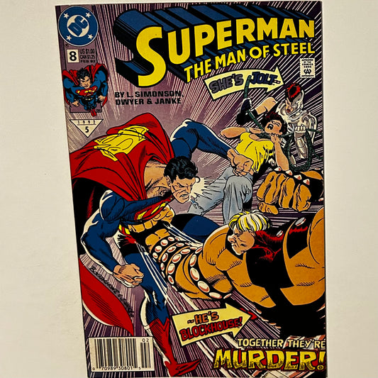 Adventures of Superman annual #8 Newsstand