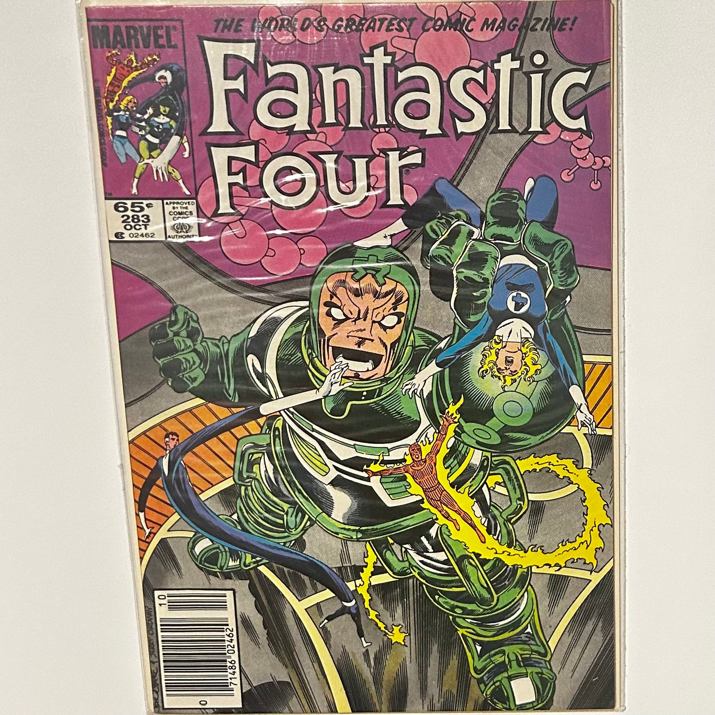 Fantastic Four #284 Newsstand