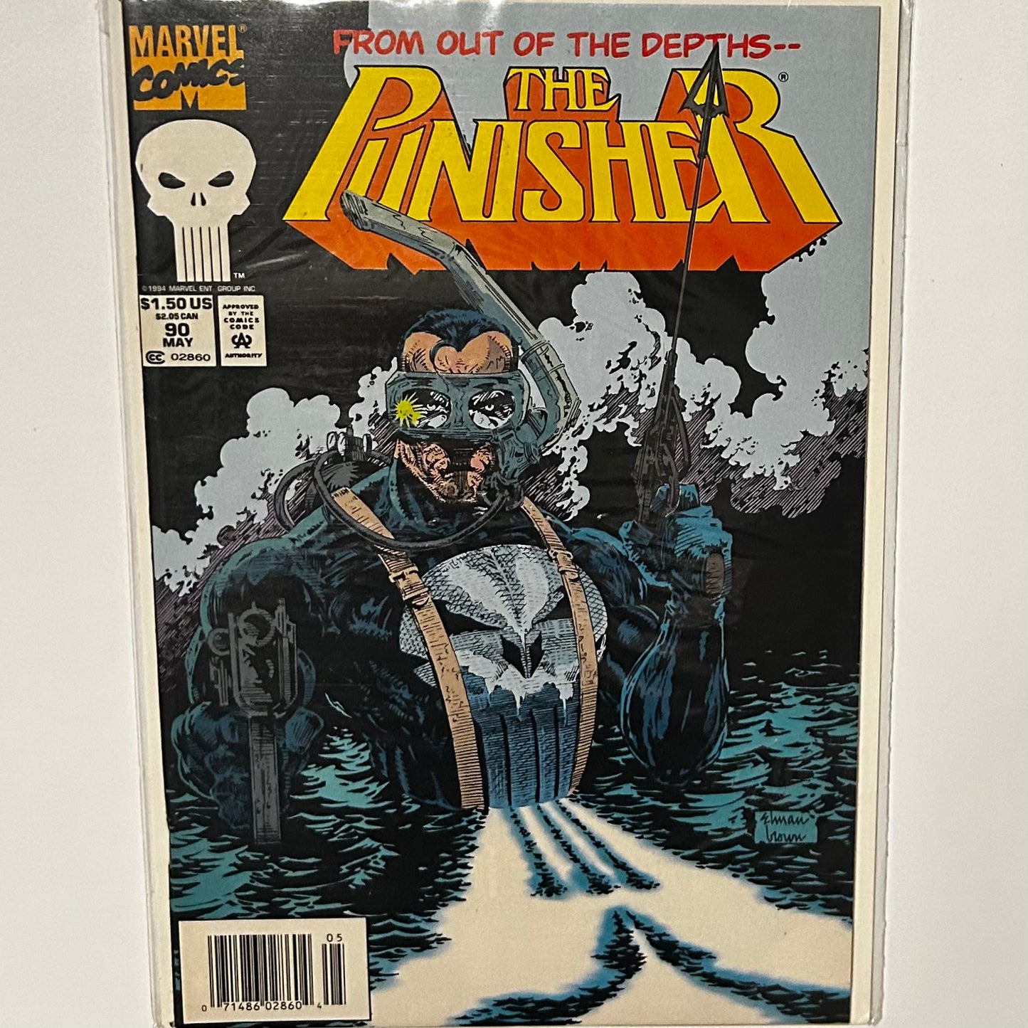 The Punisher #90 Newsstand