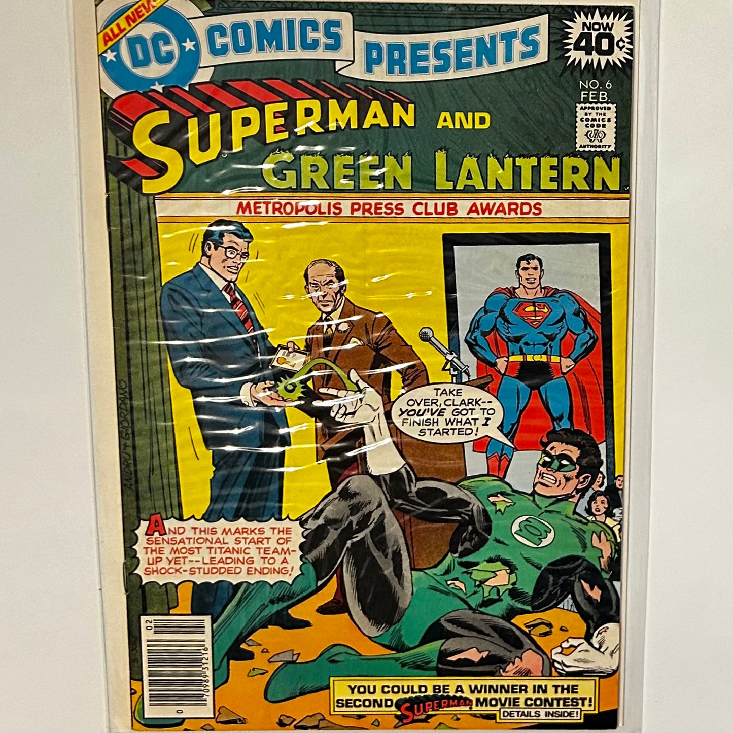 Dc Comics Presents #6 Newsstand